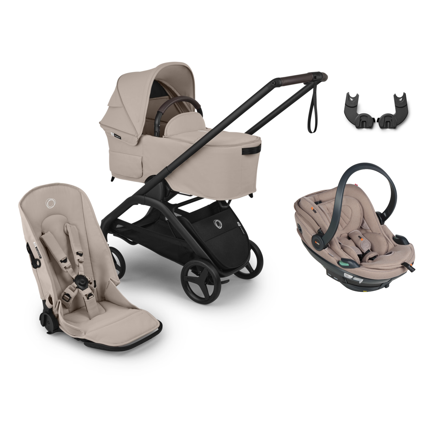Bugaboo Dragonfly Plus Bundle with BeSafe Go Beyond 2 Travel System