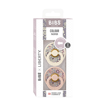 BIBS X LIBERTY Colour 2 Pack Eloise - Blush Mix image 4