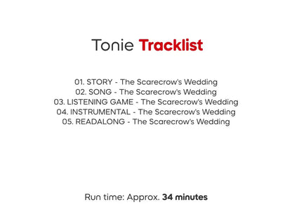 Tonies - Julia Donaldson The Scarecrows Wedding