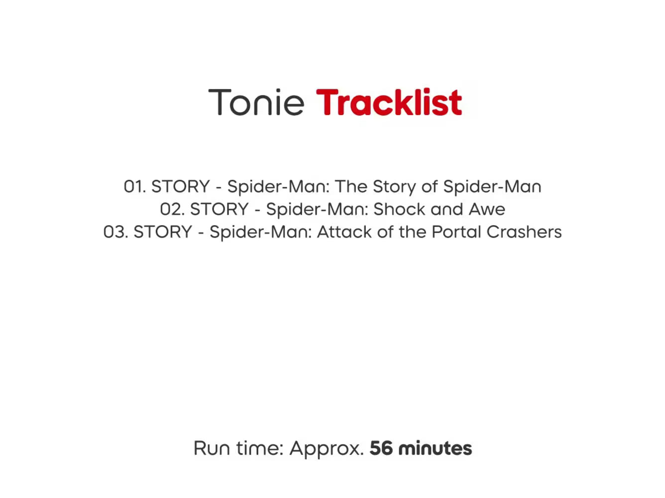 Tonies - Marvel - Spider-Man