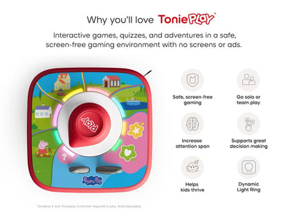 Tonies - Tonieplay Peppa Pig: Playdate with Peppa
