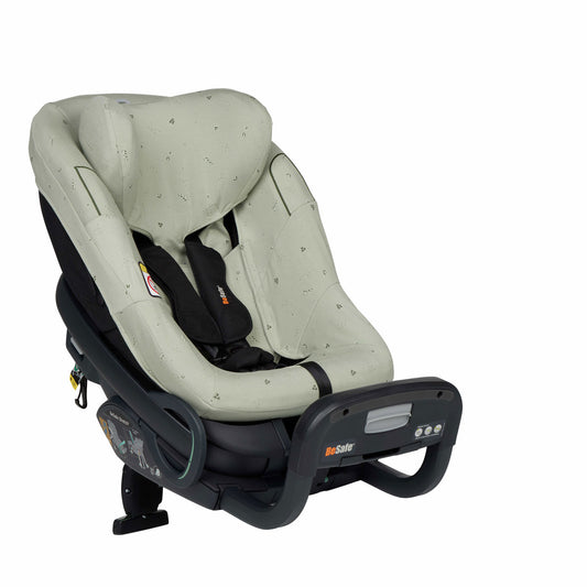 BeSafe Child Seat Cover Stretch - Green Leaf