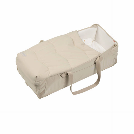 Voksi Carry Me Soft Carrycot - Seashell Sand