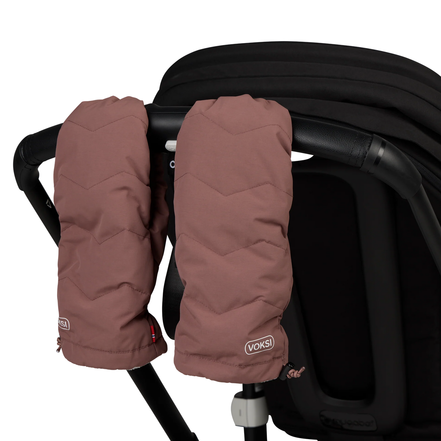 Voksi Stroller Mittens - Maroon