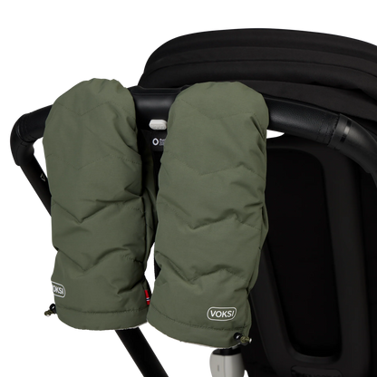 Voksi Stroller Mittens - Thyme Green