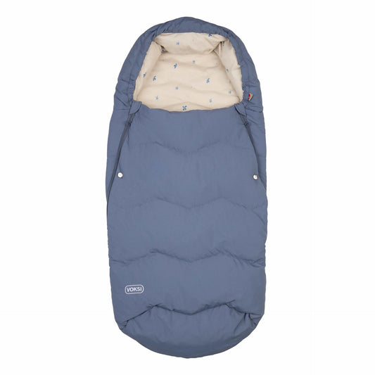 Voksi Explorer Warm Footmuff - Stone Blue