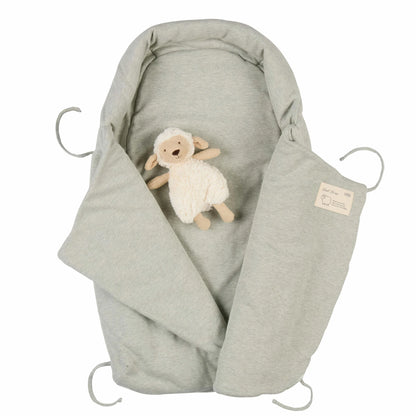 Voksi Wool Wrap Swaddle Bag - Misty Green
