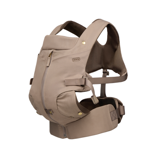Voksi Huddle Zip On Baby Carrier - Clay