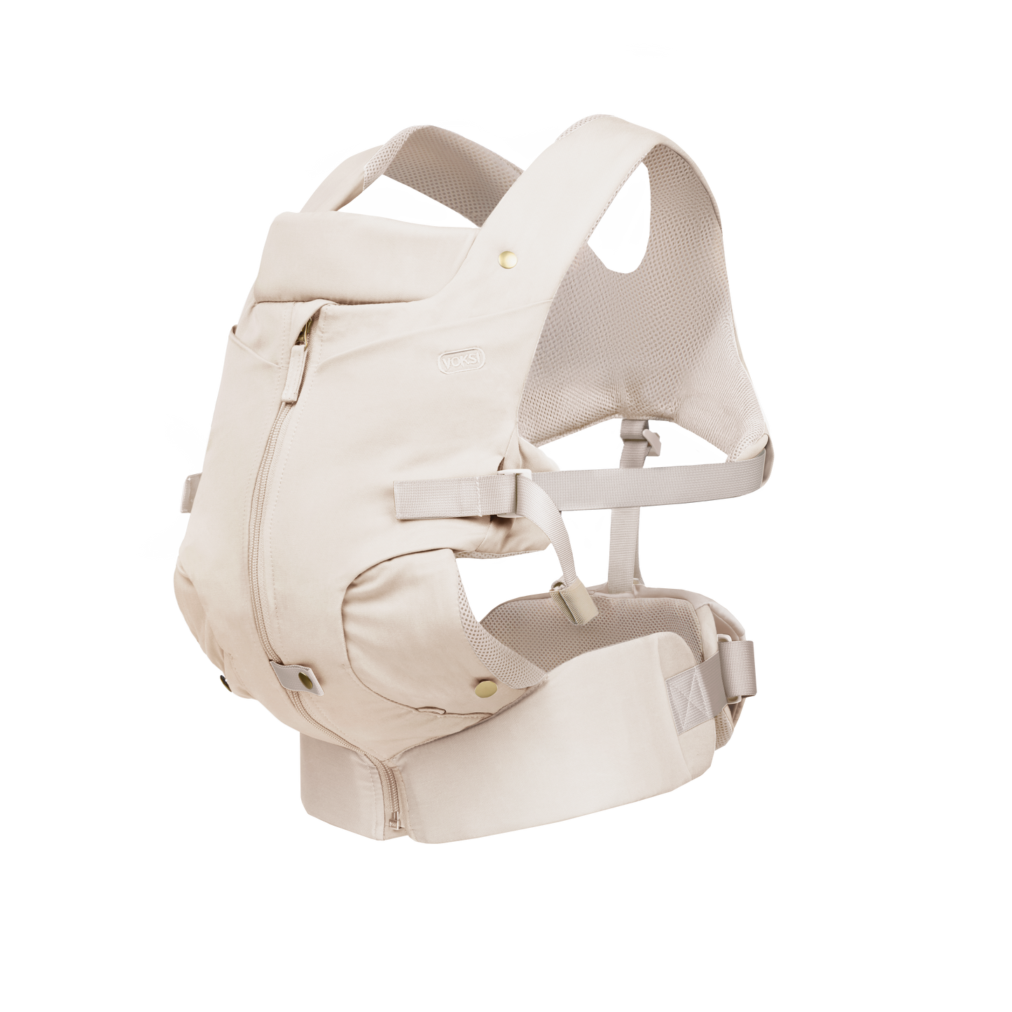Voksi Huddle Zip On Baby Carrier - Cream