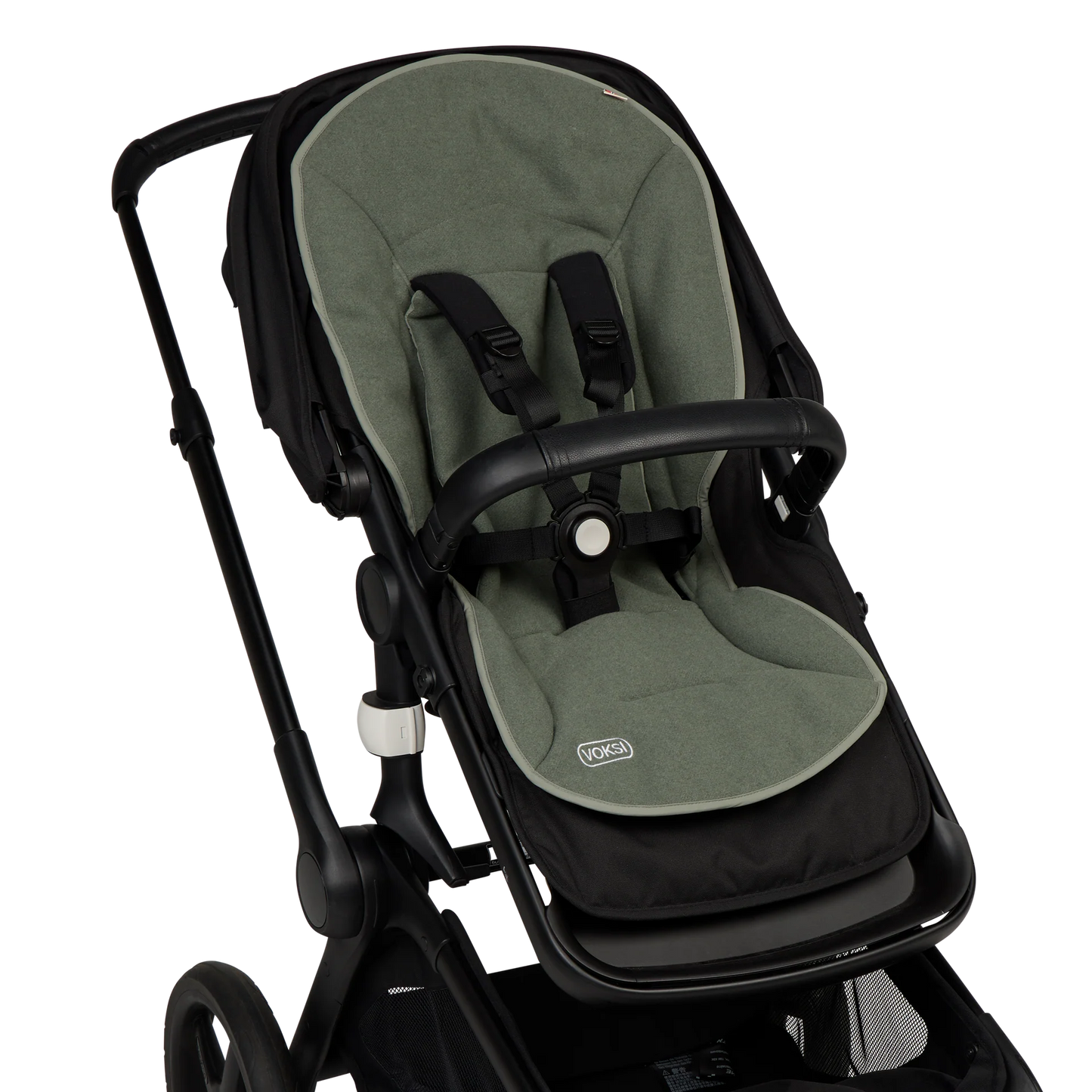 Voksi Wool Stroller Inlay - Meadow Green