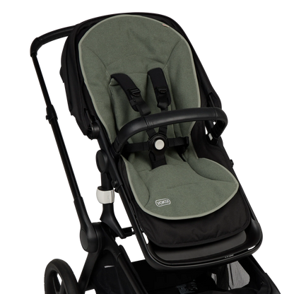 Voksi Wool Stroller Inlay - Meadow Green