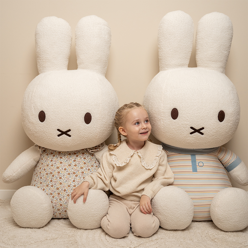 Little Dutch Cuddle Toy Miffy Vintage Flowers 100cm image 1