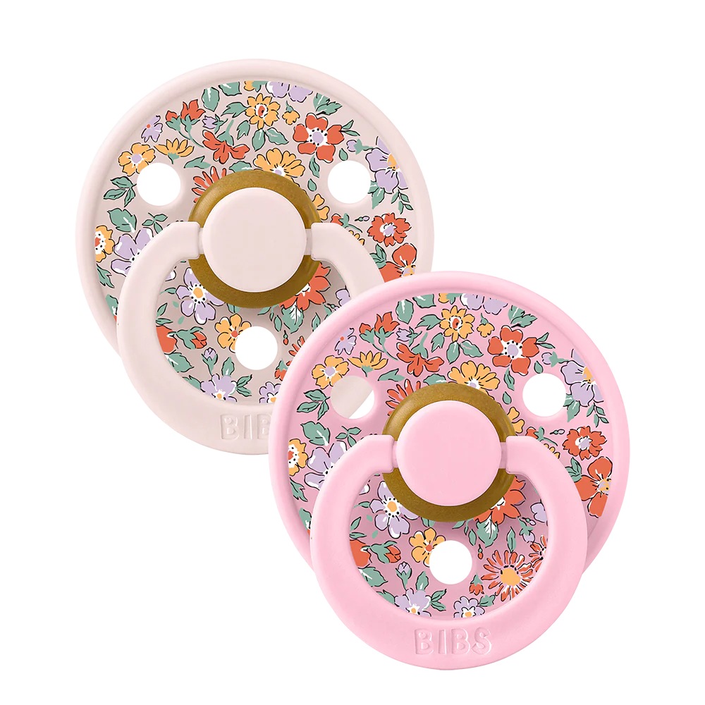 BIBS x LIBERTY Colour Dummies 2 Pack Oscar Meadow - Petal Mix