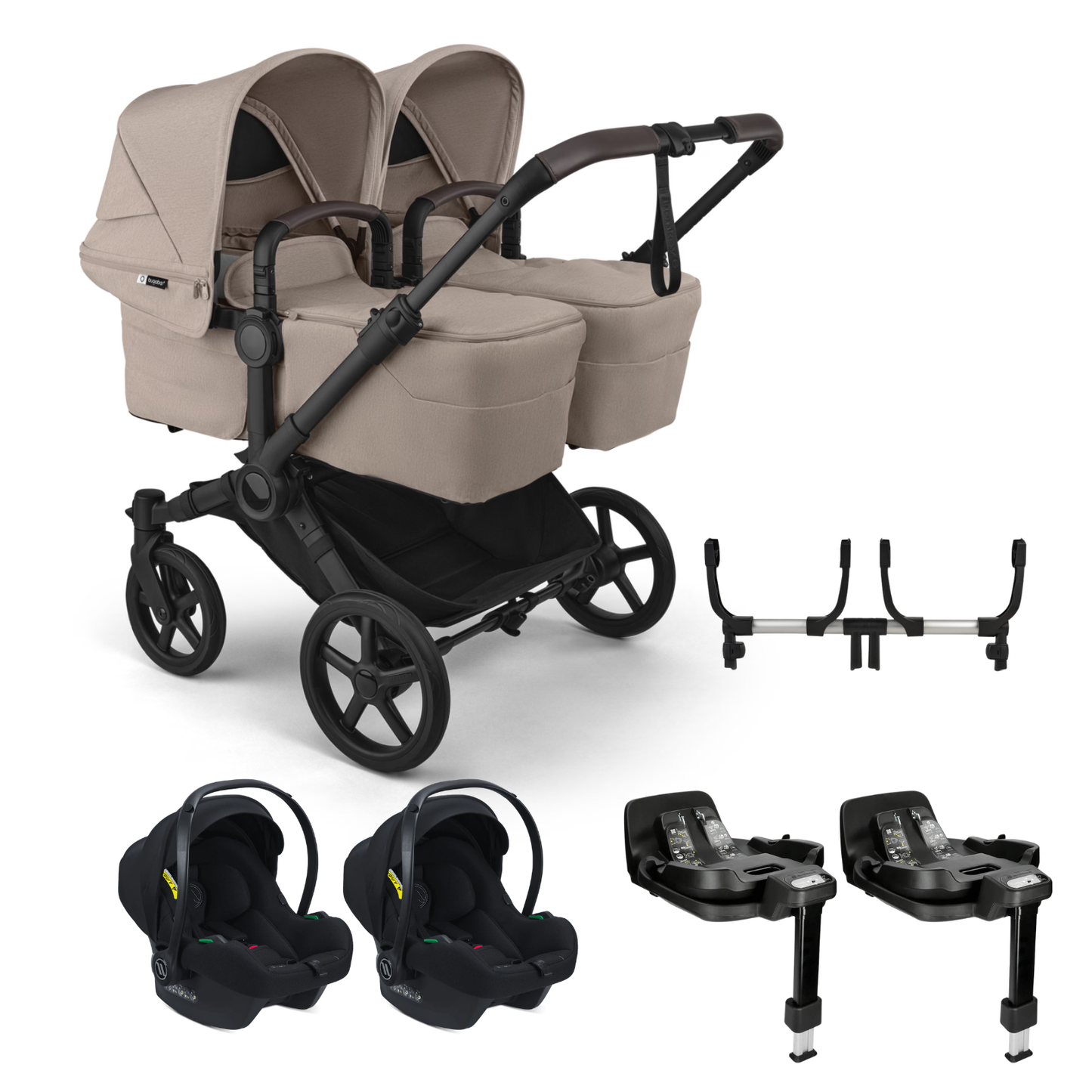 Bugaboo Donkey 6 Twin with Avionaut Cosmo Smart Travel System