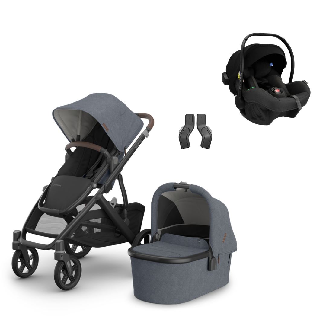 UPPAbaby Vista V3 Pushchair with Avionaut Pixel Pro Travel System