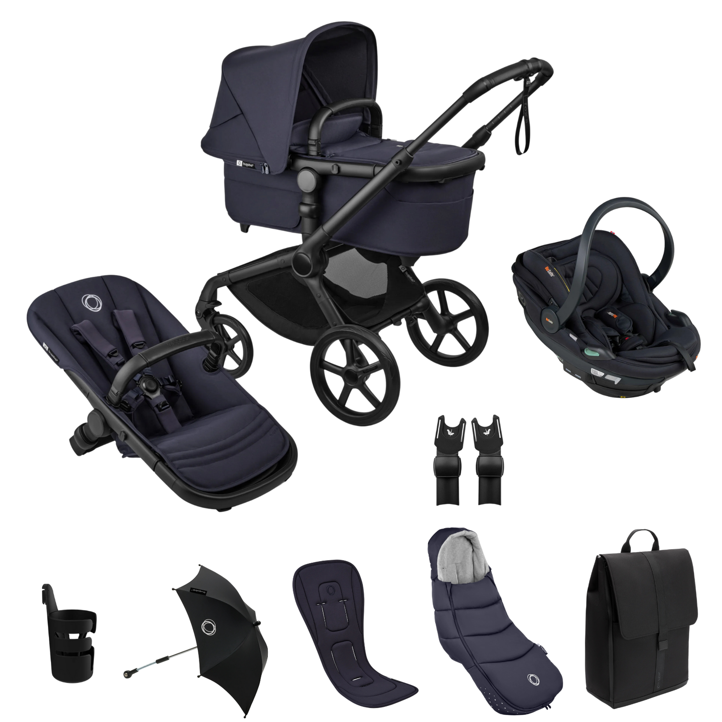 Bugaboo Fox 5 Renew Complete Bundle with BeSafe Go Beyond 2 Travel System