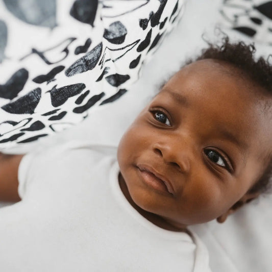 Etta Loves Love Heart Single Sensory Muslin - Birth To 4 Months