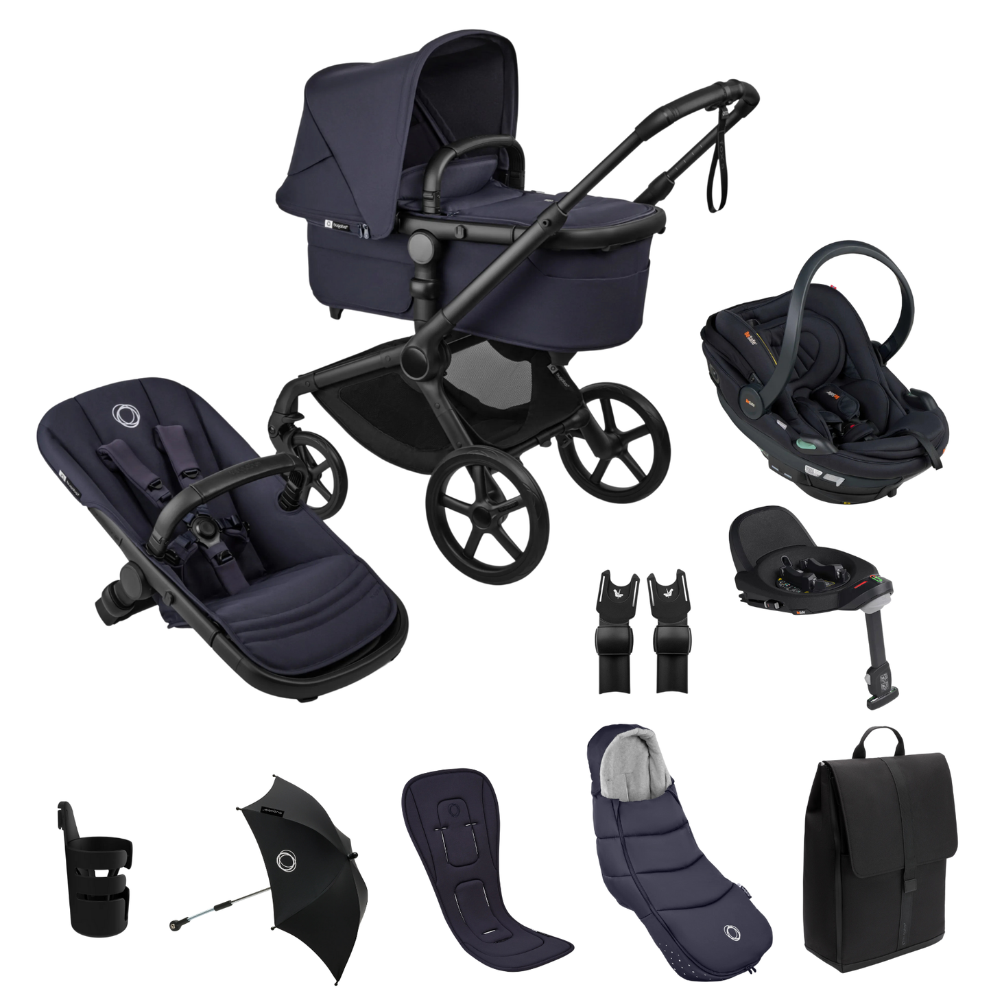 Bugaboo Fox 5 Renew Complete Bundle with BeSafe Go Beyond 2 Travel System