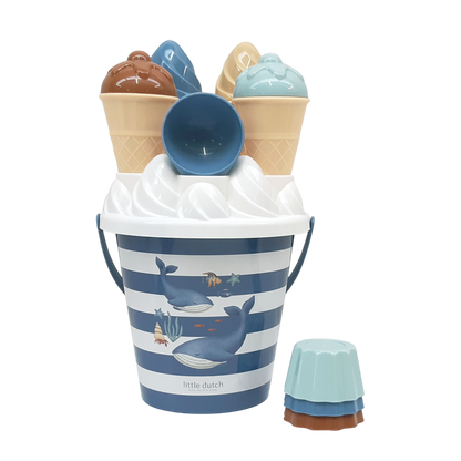 Little Dutch Ice Cream Bucket Set - Ocean World
