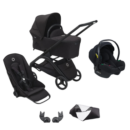 Bugaboo Dragonfly Pushchair with Avionaut Cosmo Smart 2.0 Travel System