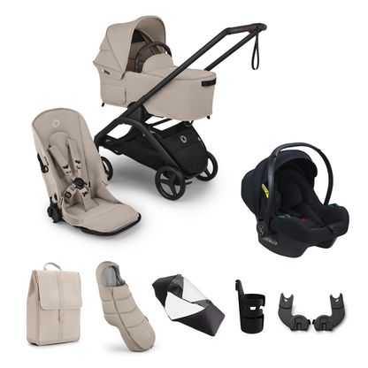 Bugaboo Dragonfly Plus Essential Bundle with Avionaut Cosmo Smart Travel System