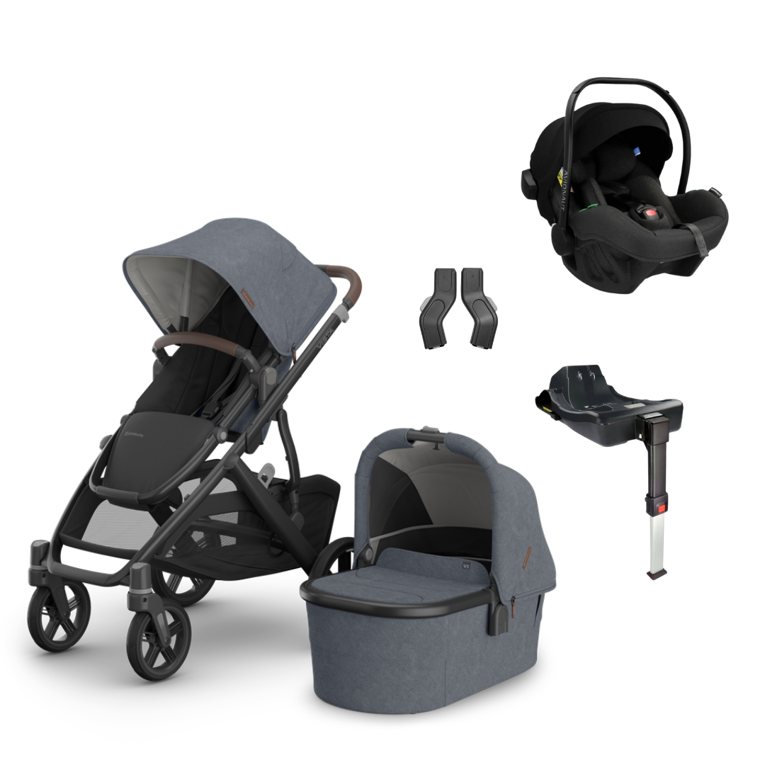 UPPAbaby Vista V3 Pushchair with Avionaut Pixel Pro Travel System