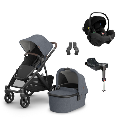 UPPAbaby Vista V3 Pushchair with Avionaut Pixel Pro Travel System