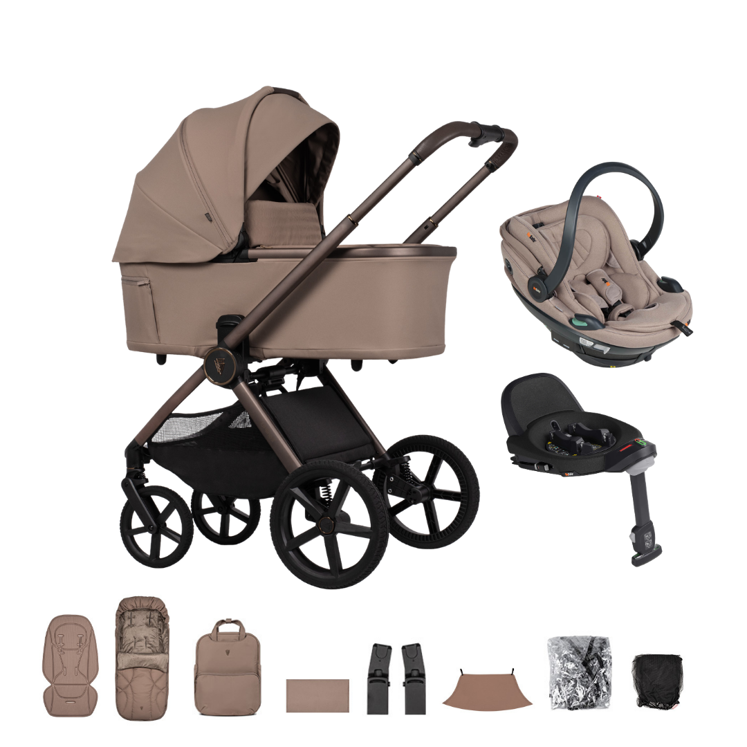 Venicci Upline 3 Pushchair with BeSafe Go Beyond 2 Travel System