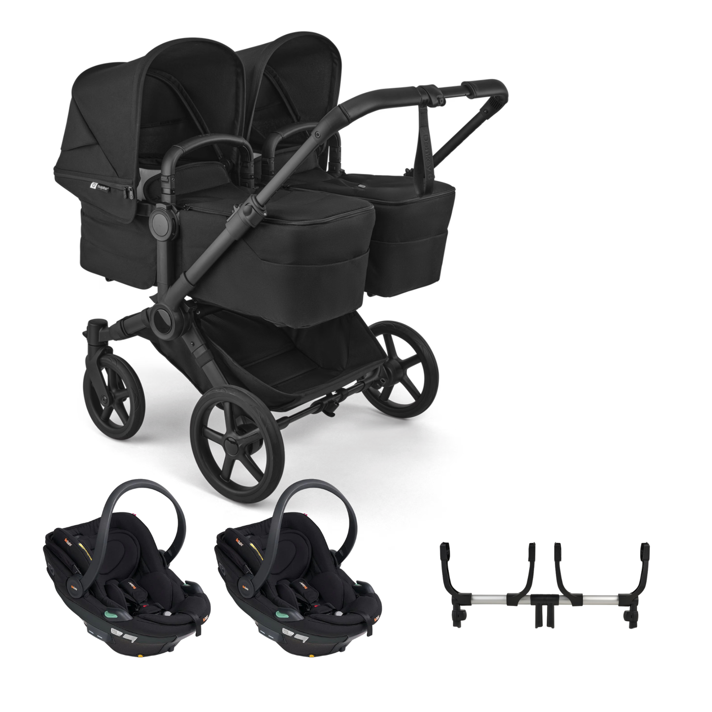 Bugaboo Donkey 6 Twin with BeSafe Go Beyond 2 Travel System