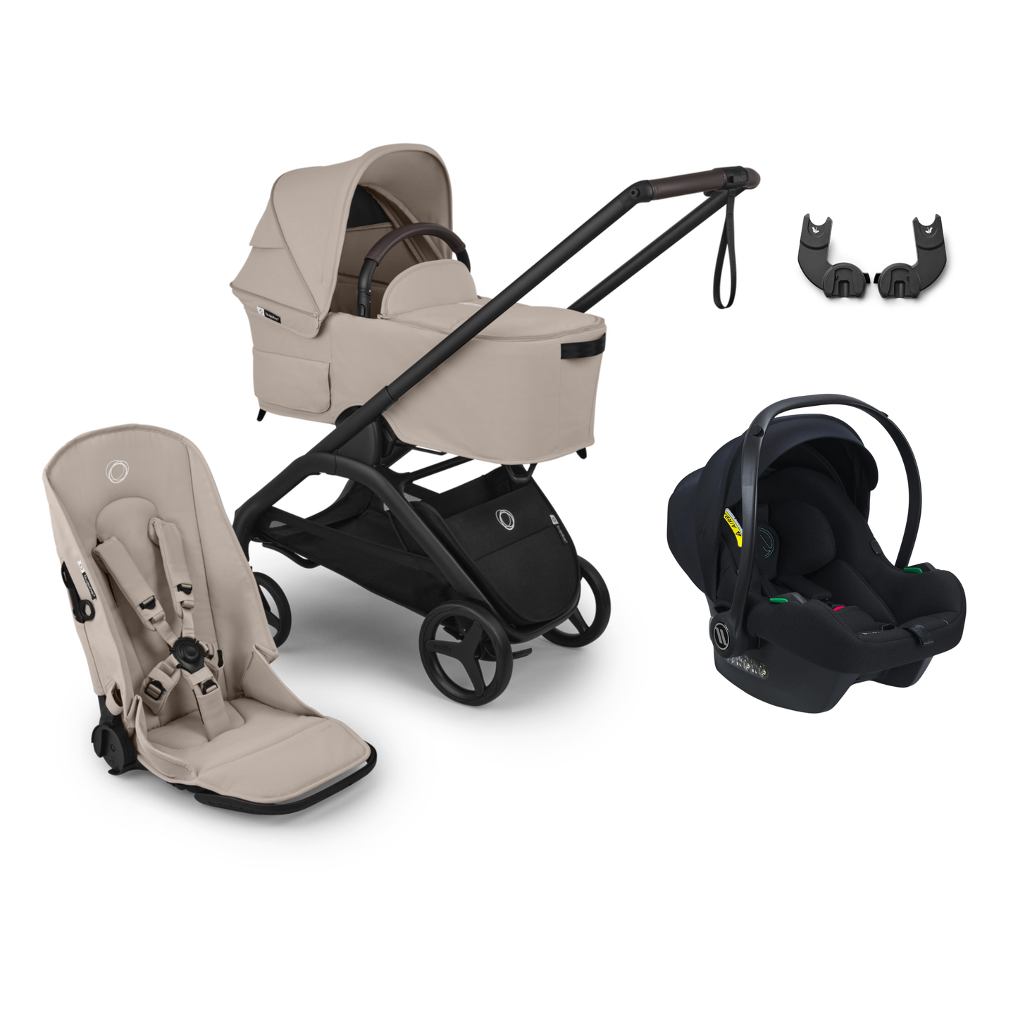 Bugaboo Dragonfly Plus Bundle with Avionaut Cosmo Smart Travel System