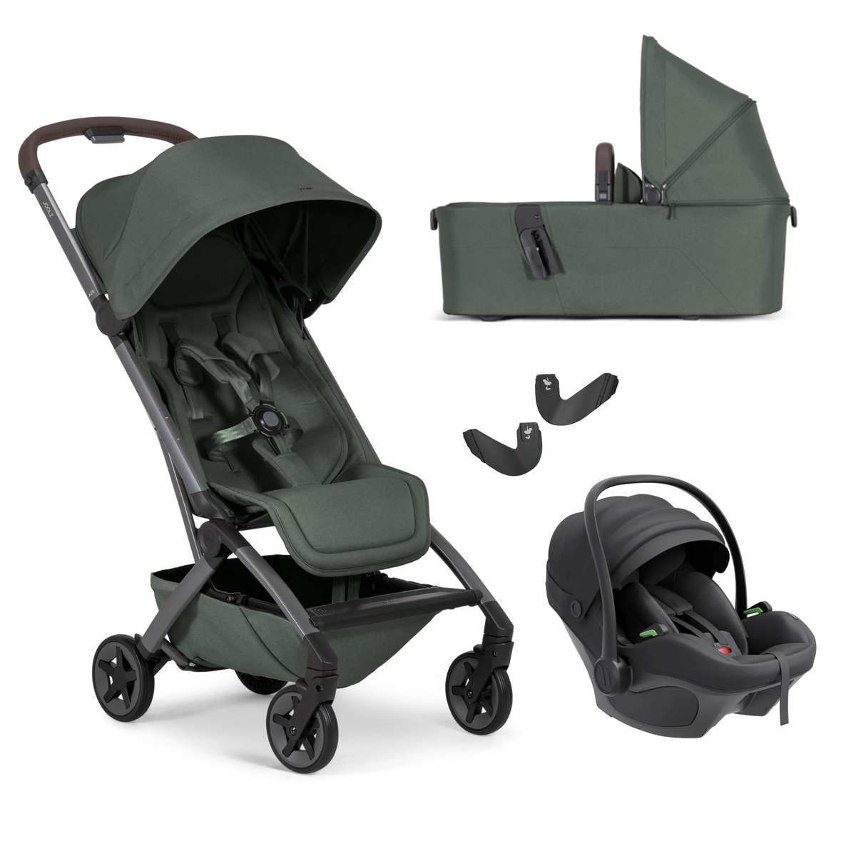 Joolz Aer 2 + Carrycot Bundle with Avionaut Pixel 3 Travel System