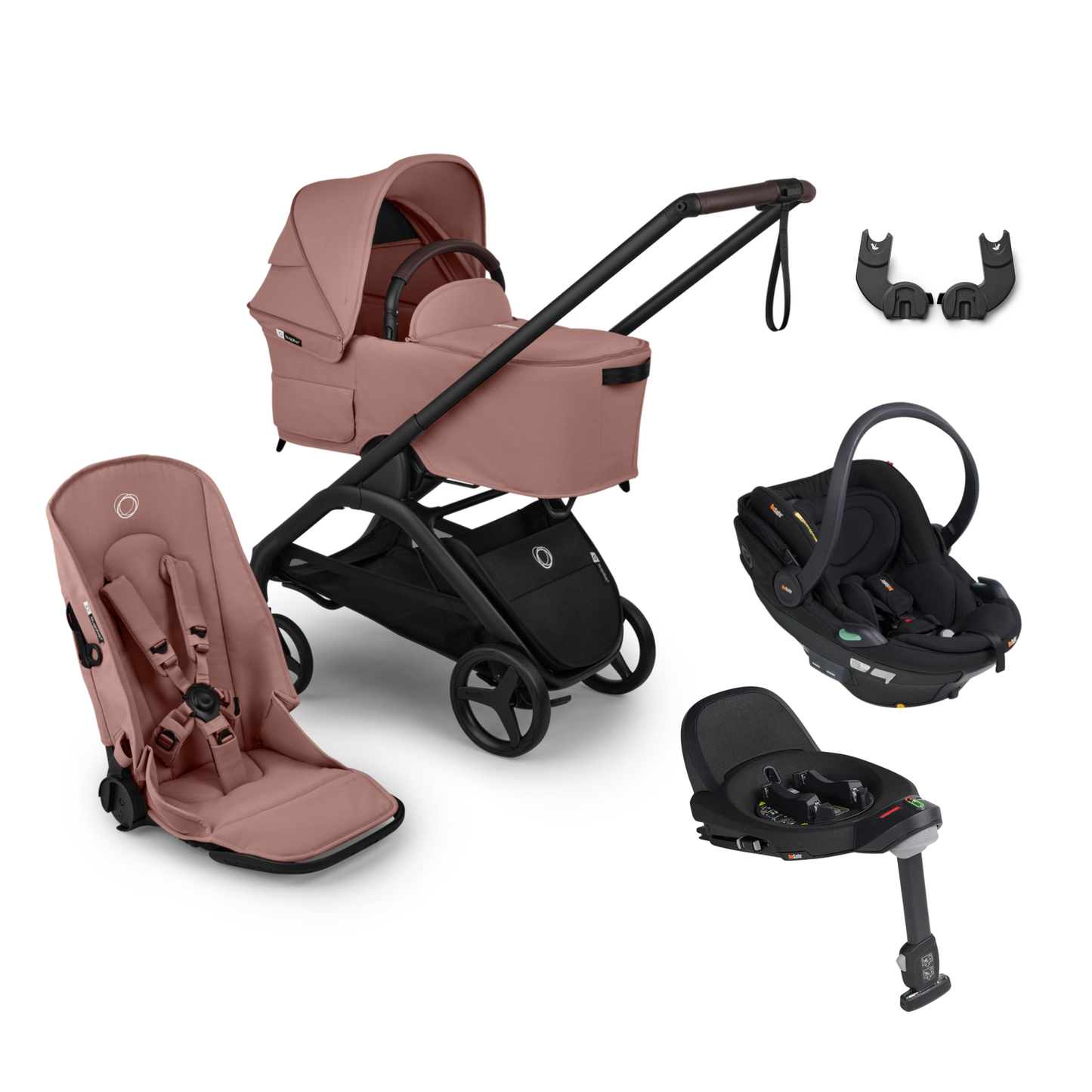 Bugaboo Dragonfly Plus Bundle with BeSafe Go Beyond 2 Travel System