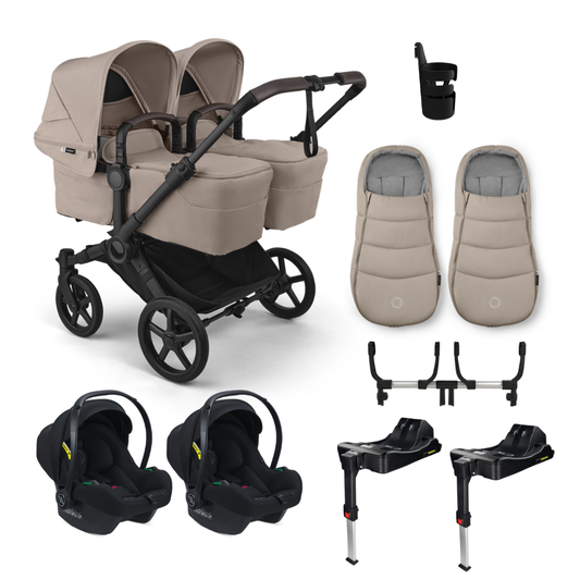 Bugaboo Donkey Twin Complete Bundle with Avionaut Cosmo Smart Travel System