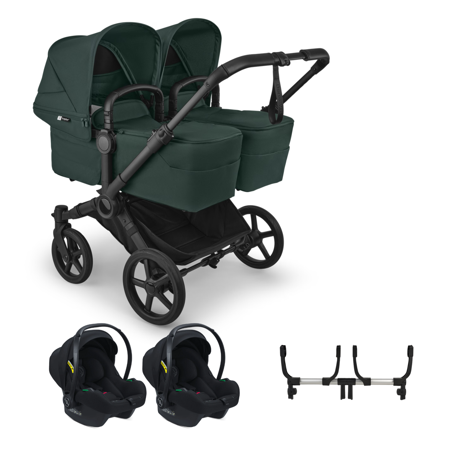 Bugaboo Donkey 6 Twin with Avionaut Cosmo Smart Travel System