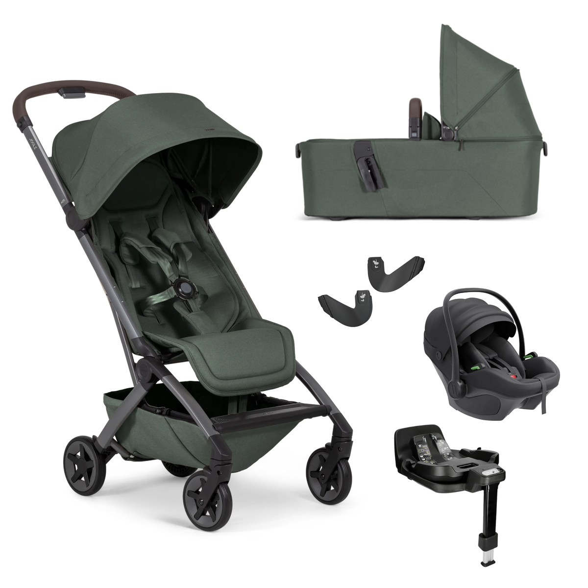 Joolz Aer 2 + Carrycot Bundle with Avionaut Pixel 3 Travel System