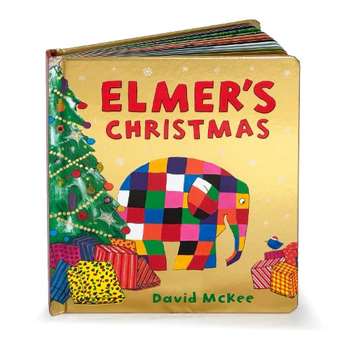 Elmer's Christmas Board Book
