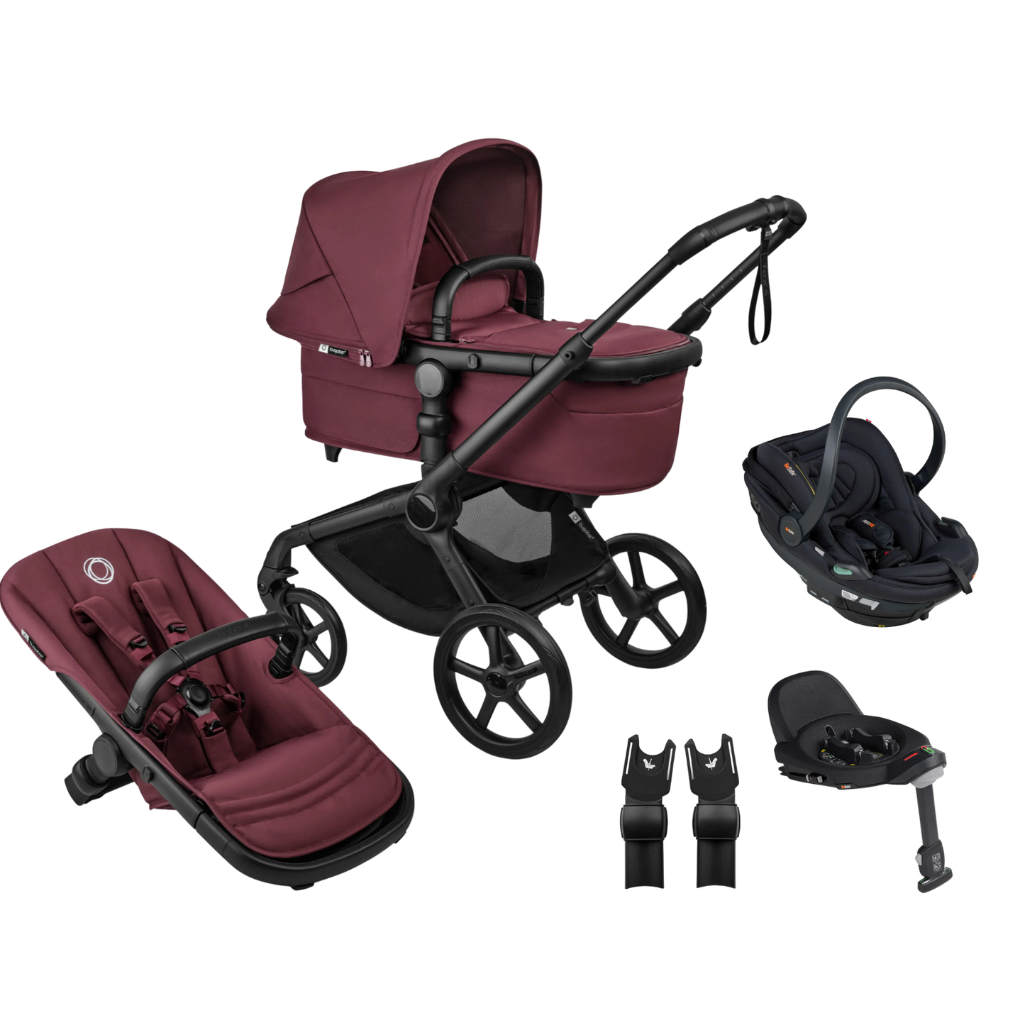 Bugaboo Fox 5 Renew Bundle with BeSafe Go Beyond 2 Travel System