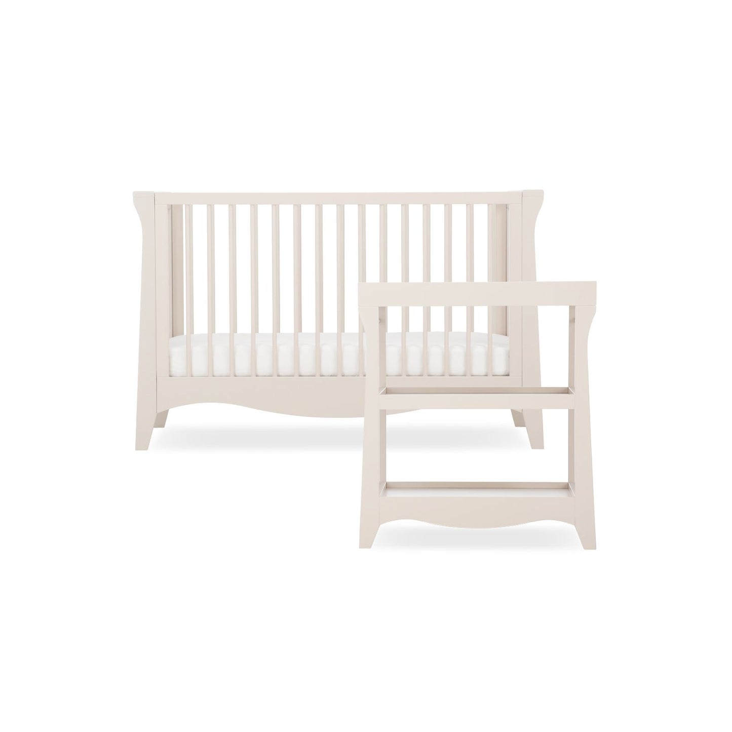 CuddleCo Clara Cashmere Mini 2 Piece Nursery Furniture Set