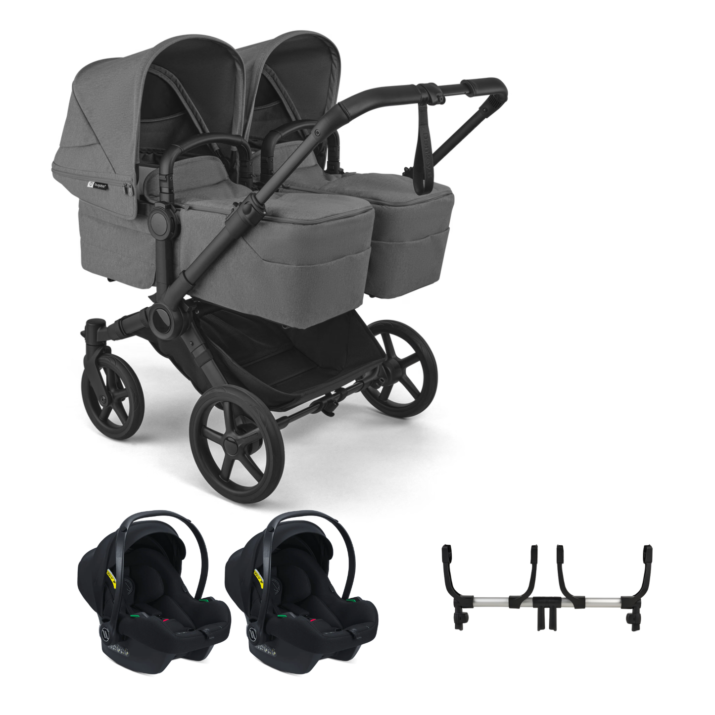 Bugaboo Donkey 6 Twin with Avionaut Cosmo Smart Travel System