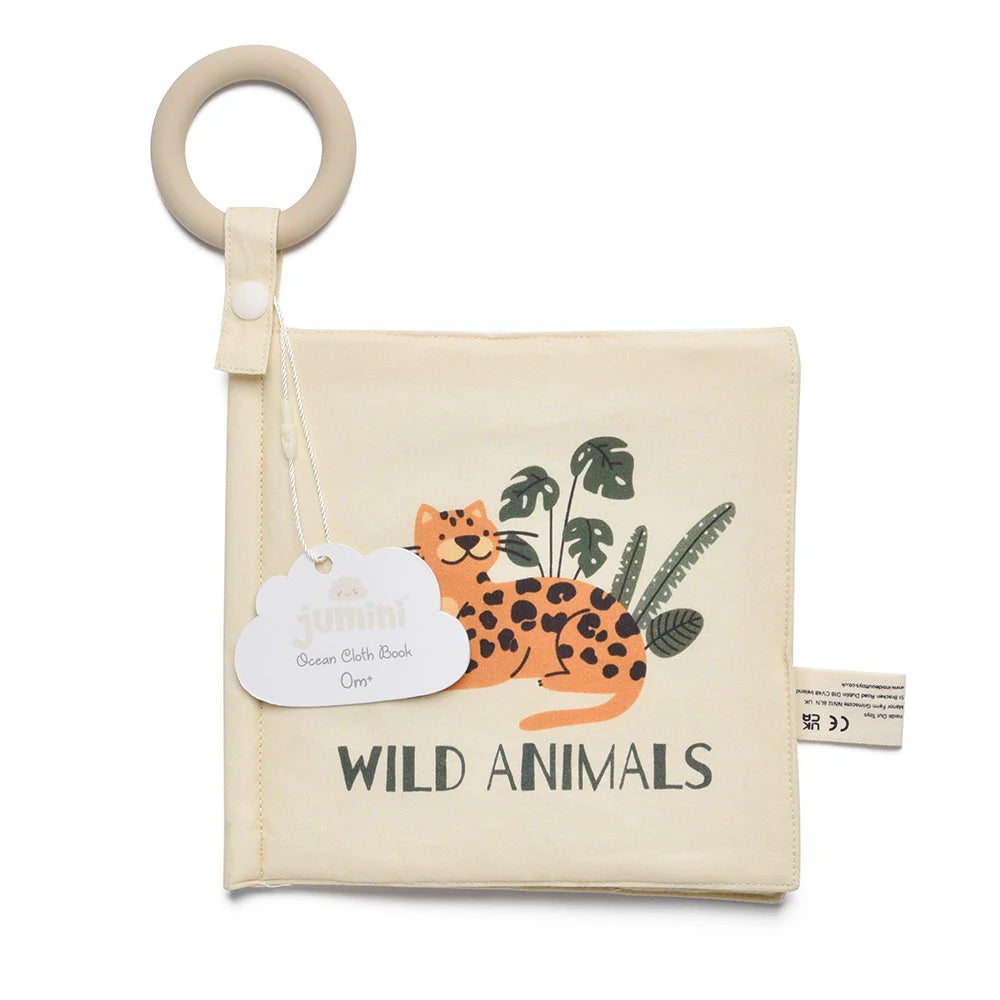 Jumini Baby Cloth Book - Safari