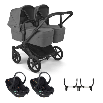 Bugaboo Donkey 6 Twin with BeSafe Go Beyond 2 Travel System