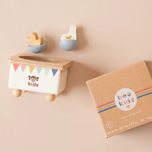 Just Bee Kids Wooden Music Box