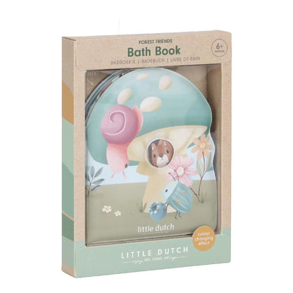 Little Dutch Colour Changing Bath Book - Forest Friends image 0