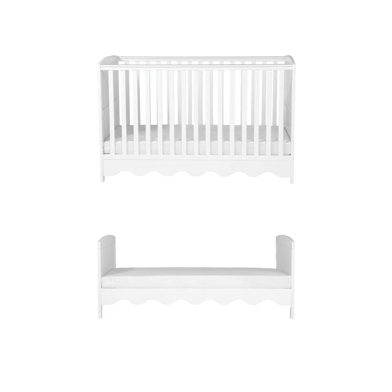 Bebe & Beyond Dancer 3 Piece Nursery Furniture Set - White