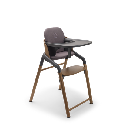 Bugaboo Giraffe Complete High Chair Bundle - Warm Wood/Grey