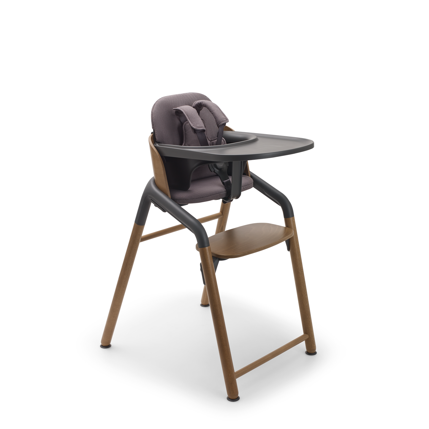 Bugaboo Giraffe Complete High Chair Bundle - Warm Wood/Grey