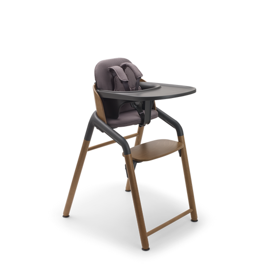 Bugaboo Giraffe Complete High Chair Bundle - Warm Wood/Grey