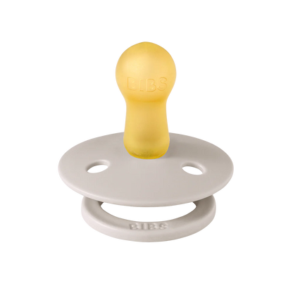 BIBS Colour Pacifier 2 Pack Latex - Mushroom/Breeze