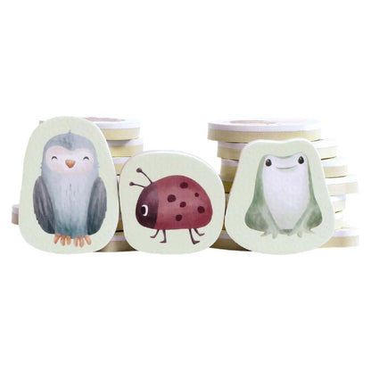 Little Dutch Foam Bath Figures Forest Friends