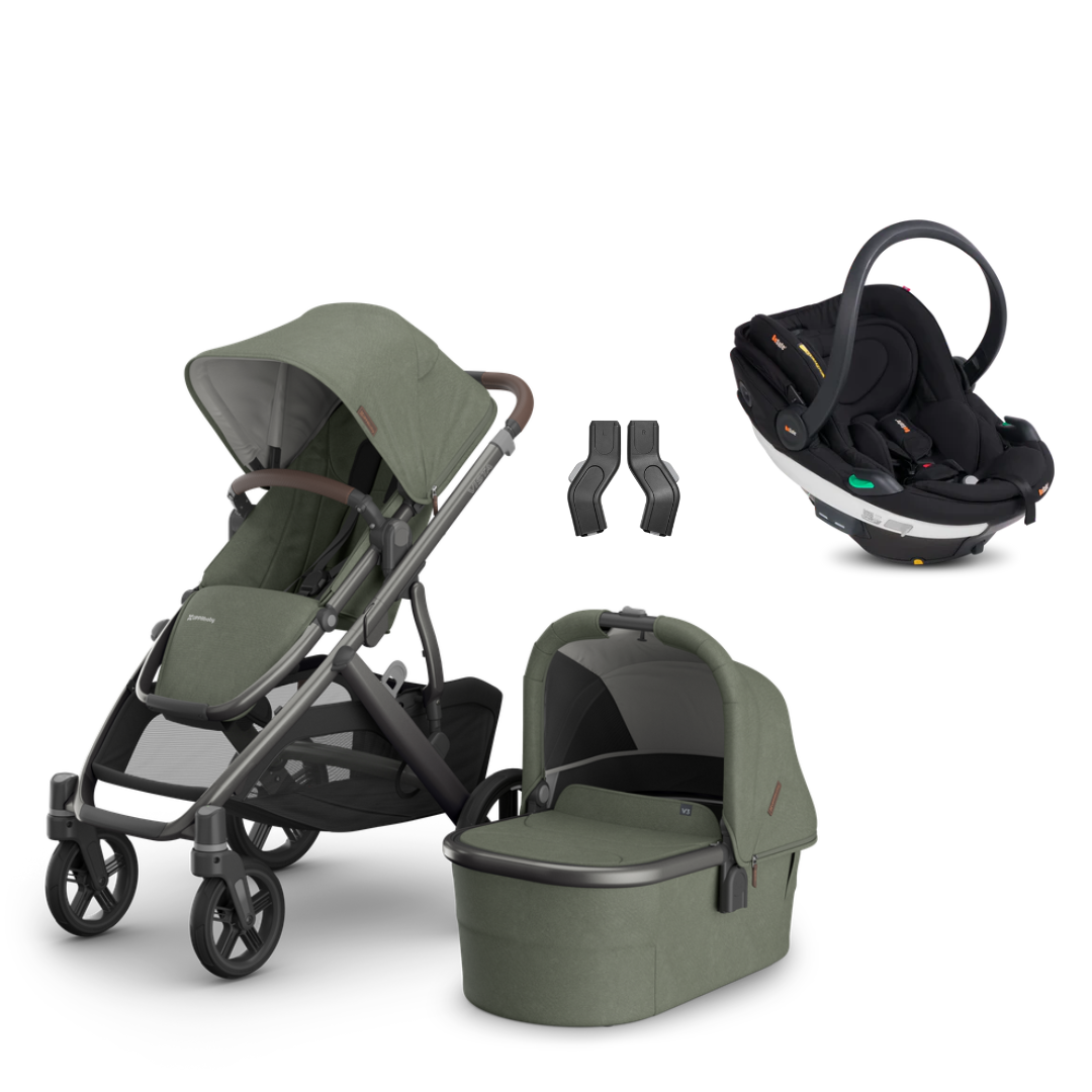 UPPAbaby Vista V3 Bundle with BeSafe Go Beyond Travel System